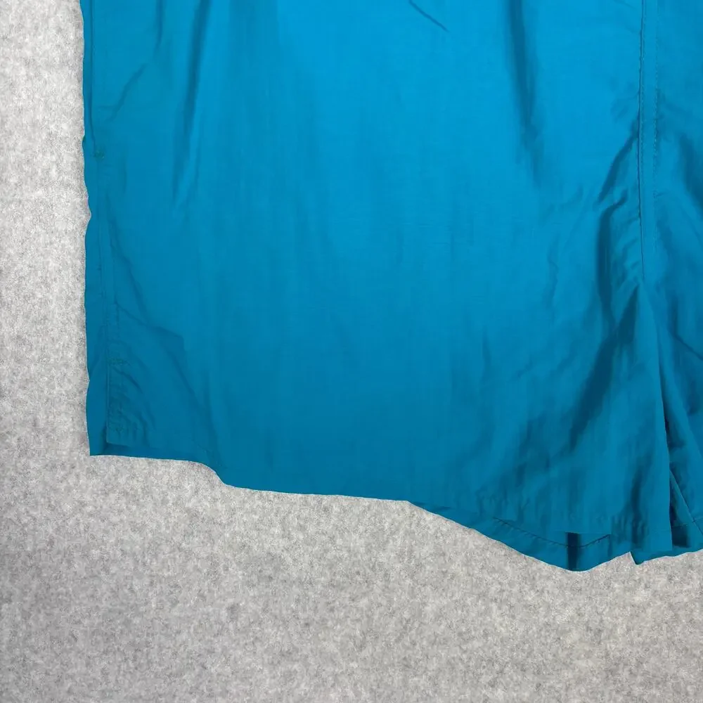 Lands‎ End Swim Trunks Mens XL Blue Shorts Thighs Out Pockets 4